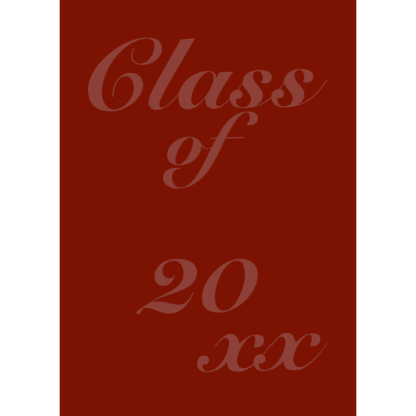 GRFB3108smRED-SAMPLE GRADUATION ANNOUNCEMENTS
