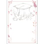 GR95RB215M-B - Graduation Cap Screened Card