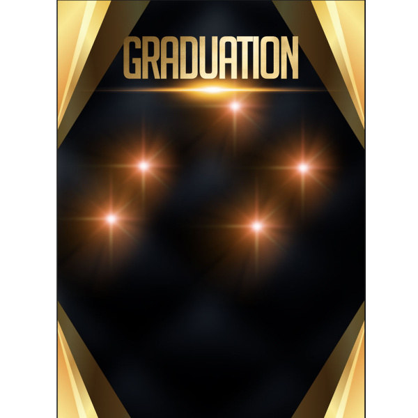 Black Graduation Announcements