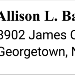 GL5302BB Address Labels for Graduation