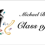 Traditional Senior High School Name Cards