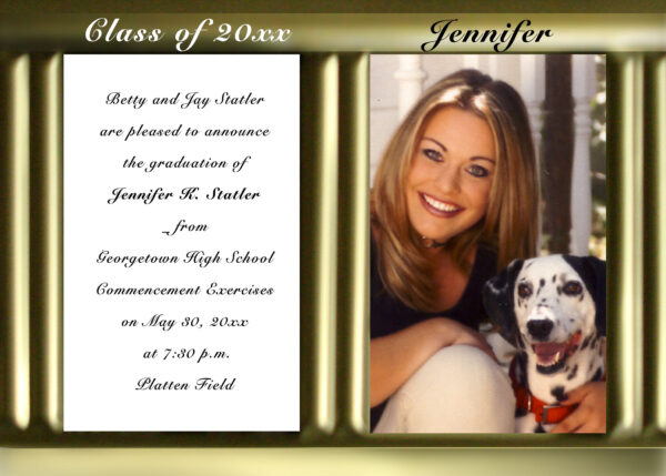 graduation annoucement