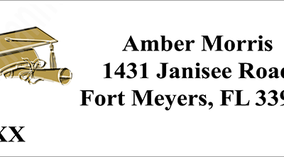 Address Labels for Graduates