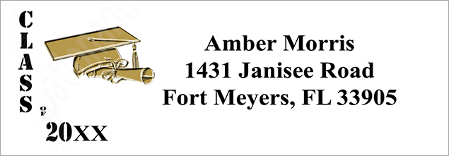 Address Labels for Graduates